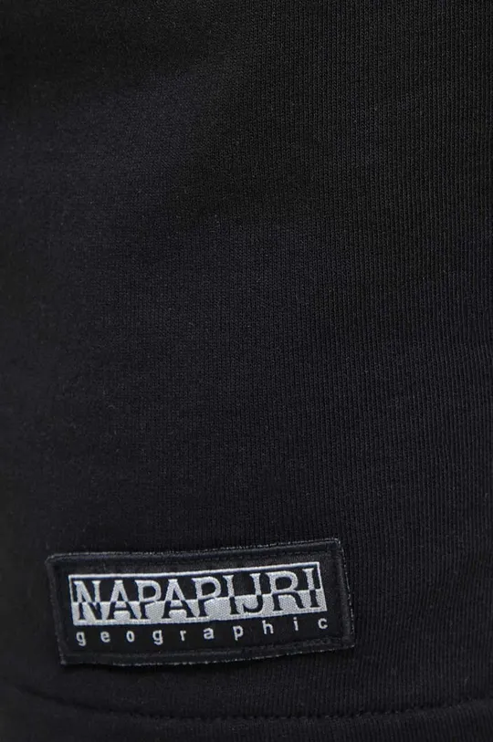 чорний Бавовняні шорти Napapijri