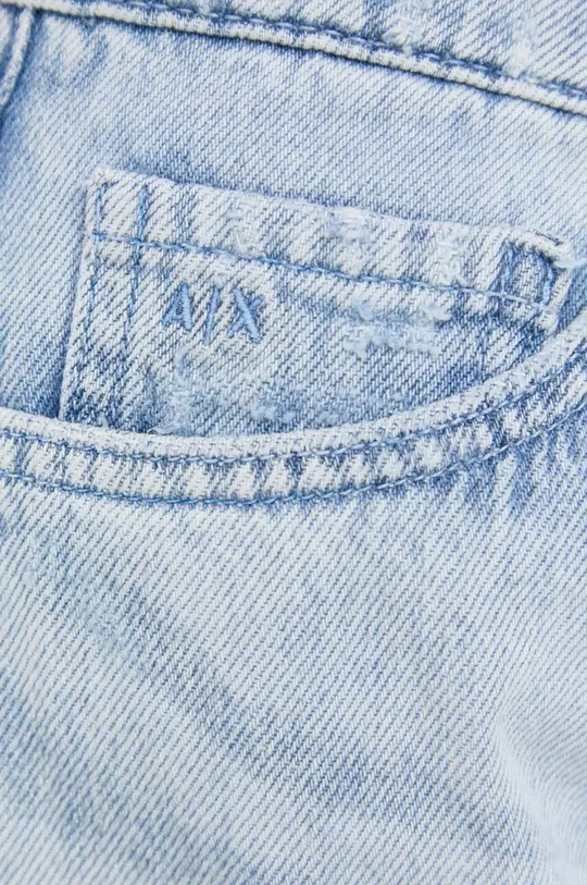 modra Jeans kratke hlače Armani Exchange