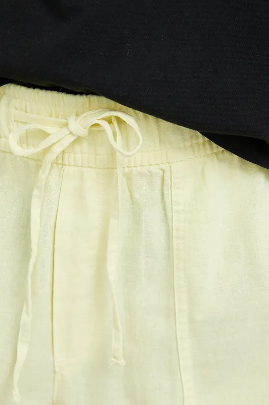 giallo GAP pantaloncini in lino