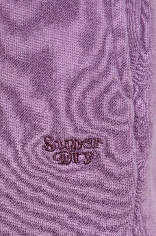 purpurowy Superdry szorty