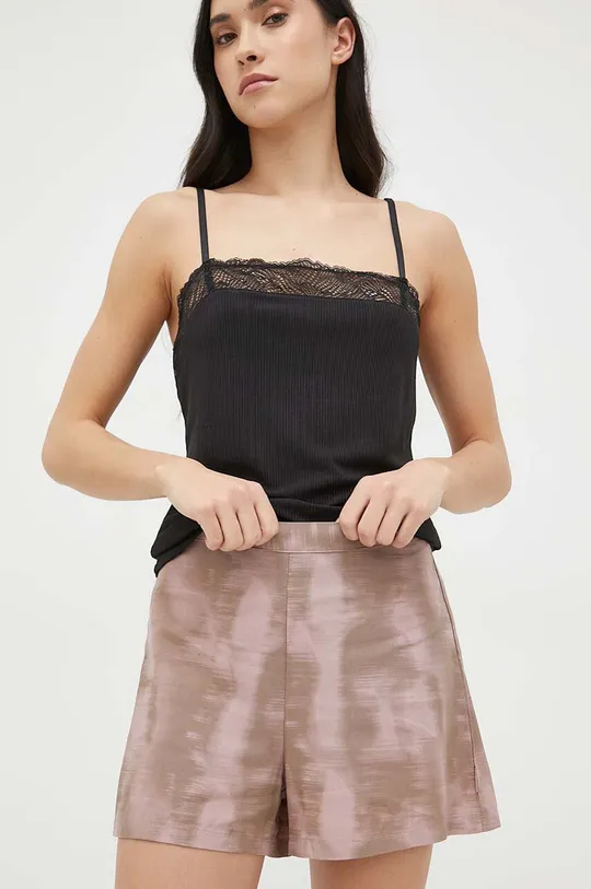 бежевый Пижамные шорты Calvin Klein Underwear