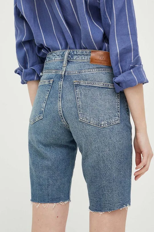 Lauren Ralph Lauren szorty jeansowe 99 % Bawełna, 1 % Elastan