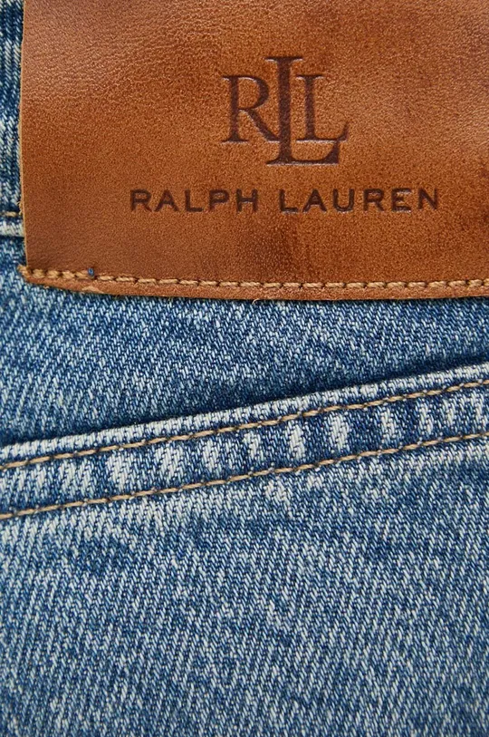 niebieski Lauren Ralph Lauren szorty jeansowe