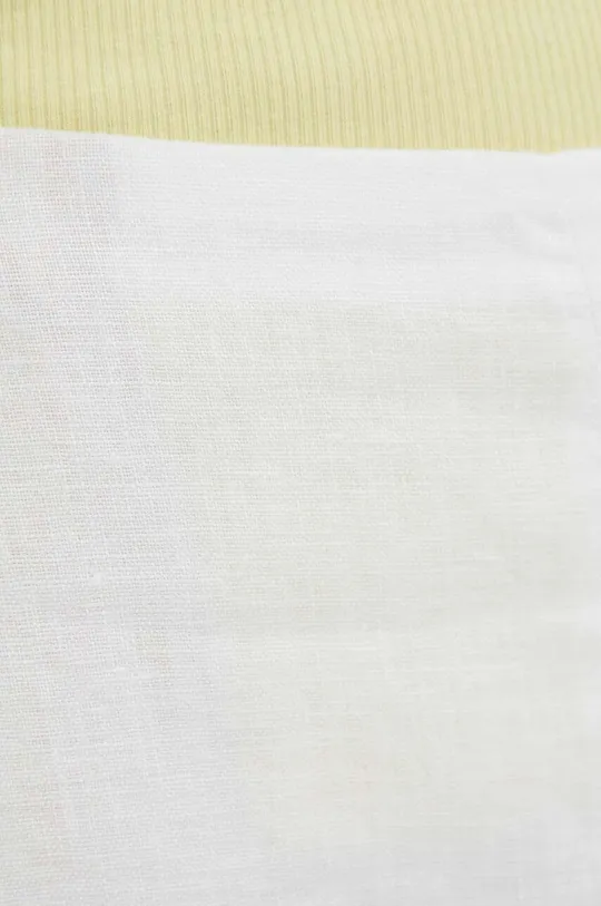 fehér Polo Ralph Lauren vászon rövidnadrág