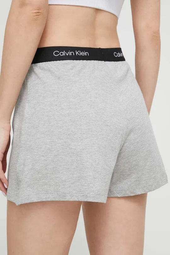 Homewear pamučne kratke hlače Calvin Klein Underwear siva