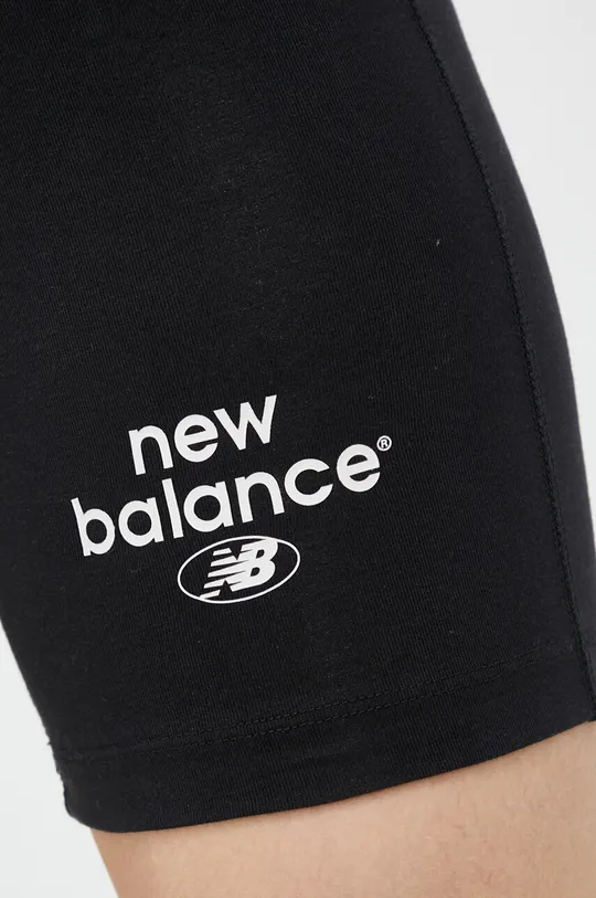 μαύρο Σορτς New Balance