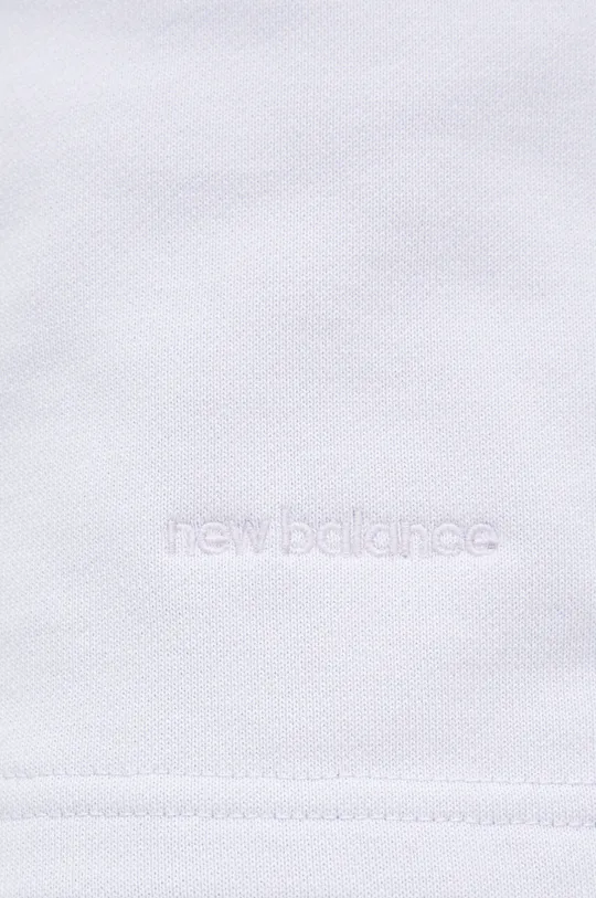 fialová Bavlnené šortky New Balance