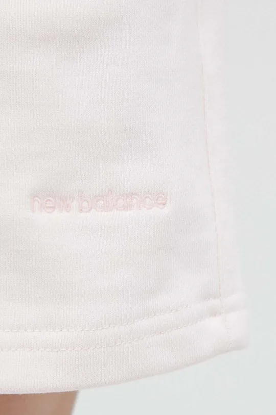ružová Bavlnené šortky New Balance