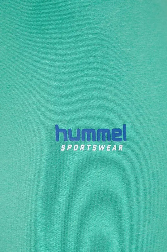 зелёный Шорты Hummel