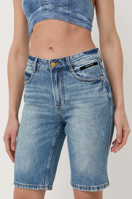 modra Jeans kratke hlače Miss Sixty Ženski