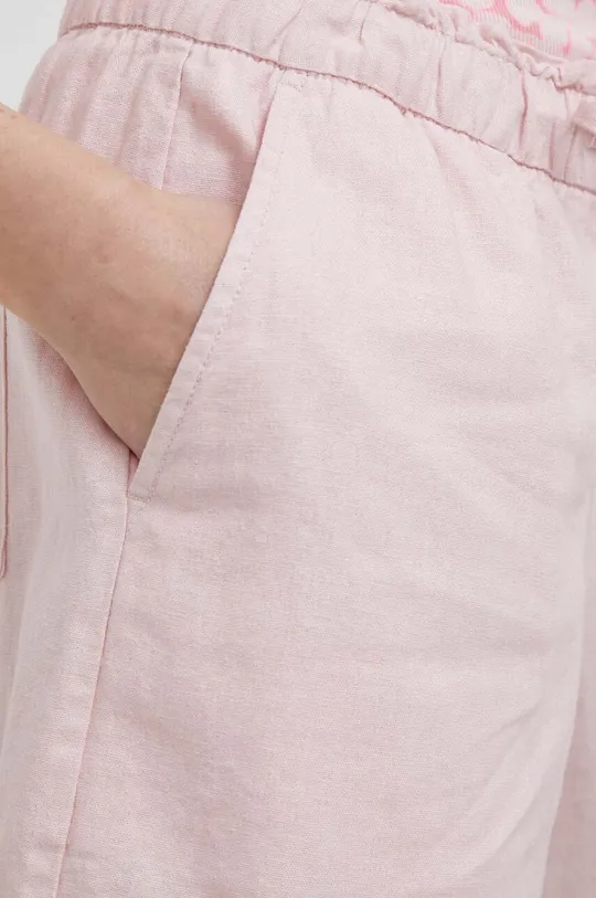 rózsaszín GAP vászon rövidnadrág