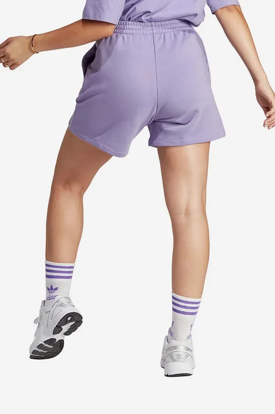 violet adidas Originals shorts