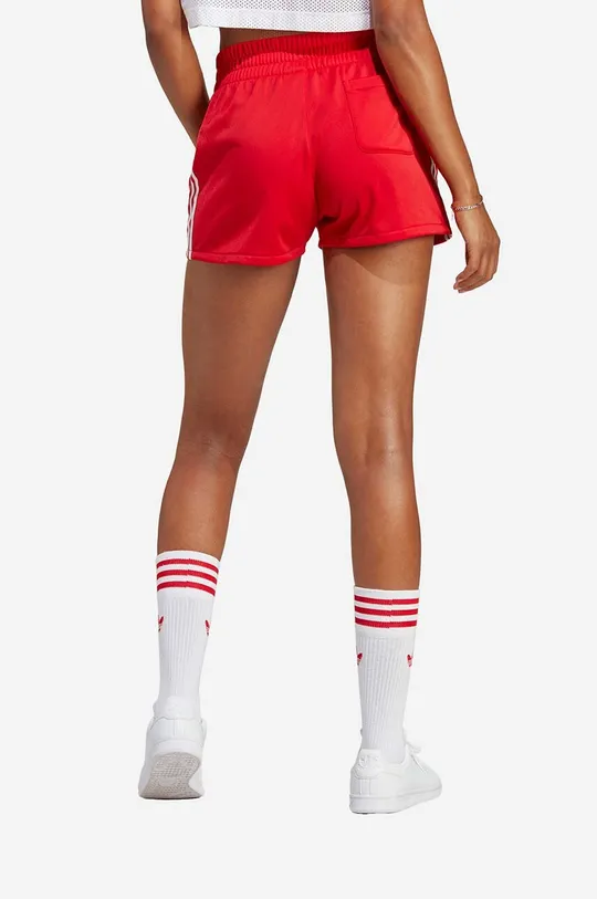 red adidas Originals shorts