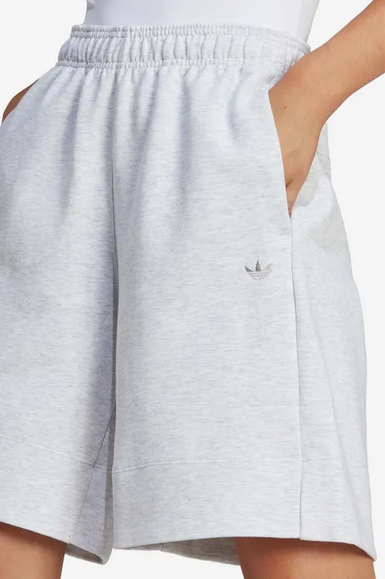 gray adidas Originals shorts