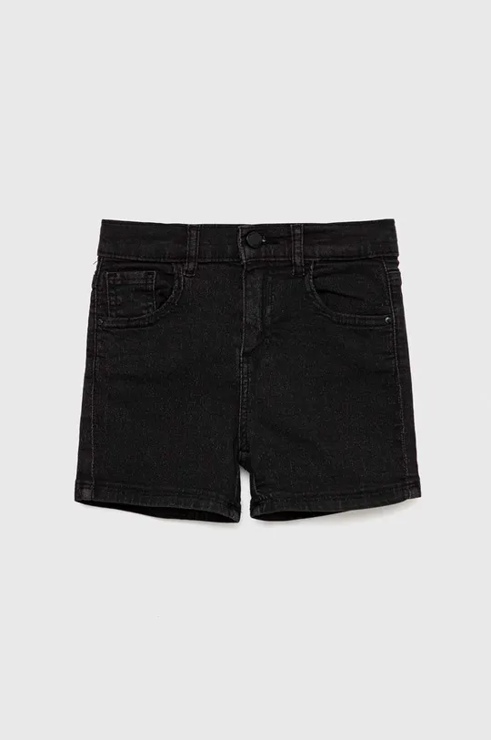 чёрный Детские джинсовые шорты Guess Для девочек