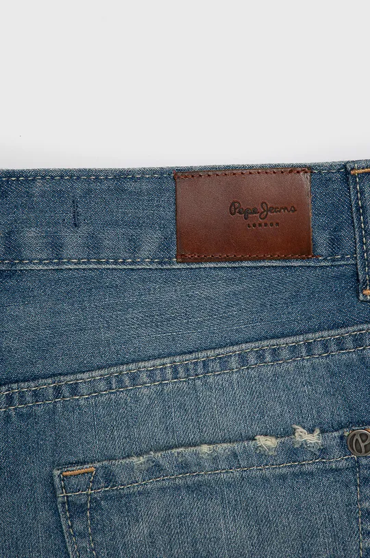 Pepe Jeans szorty jeansowe dziecięce Materiał zasadniczy: 100 % Bawełna, Podszewka kieszeni: 65 % Poliester, 35 % Bawełna
