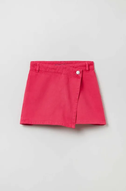 roza Dječje pamučne kratke hlače OVS Za djevojčice