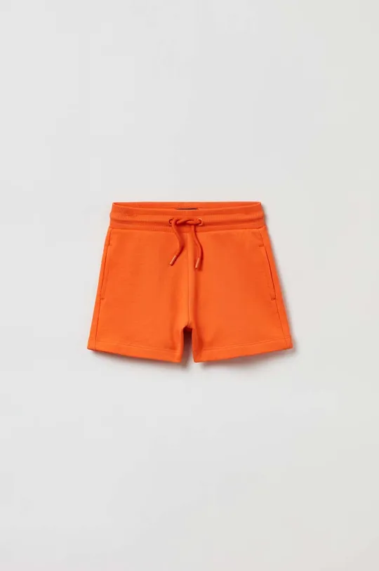 помаранчевий Дитячі бавовняні шорти OVS Для дівчаток