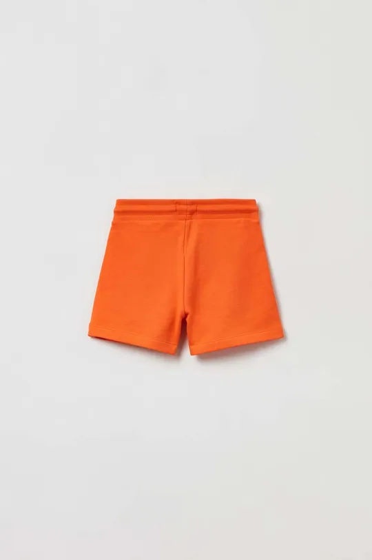 Детские хлопковые шорты OVS оранжевый