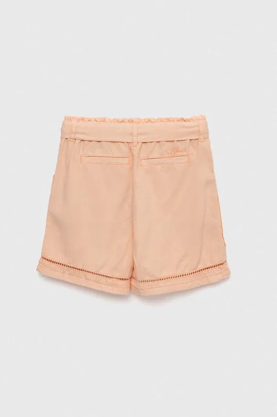 Otroške kratke hlače Guess oranžna