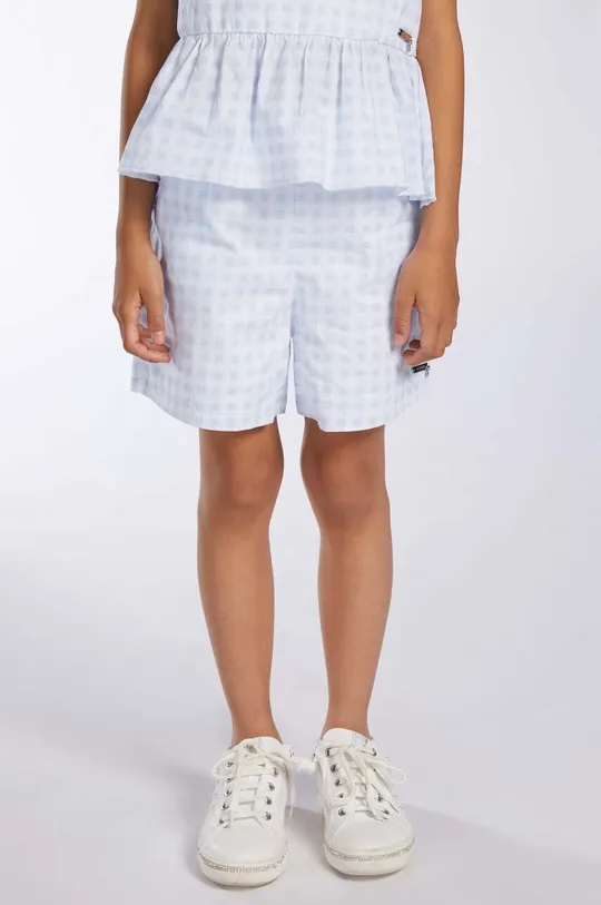 Детские хлопковые шорты Guess Для девочек