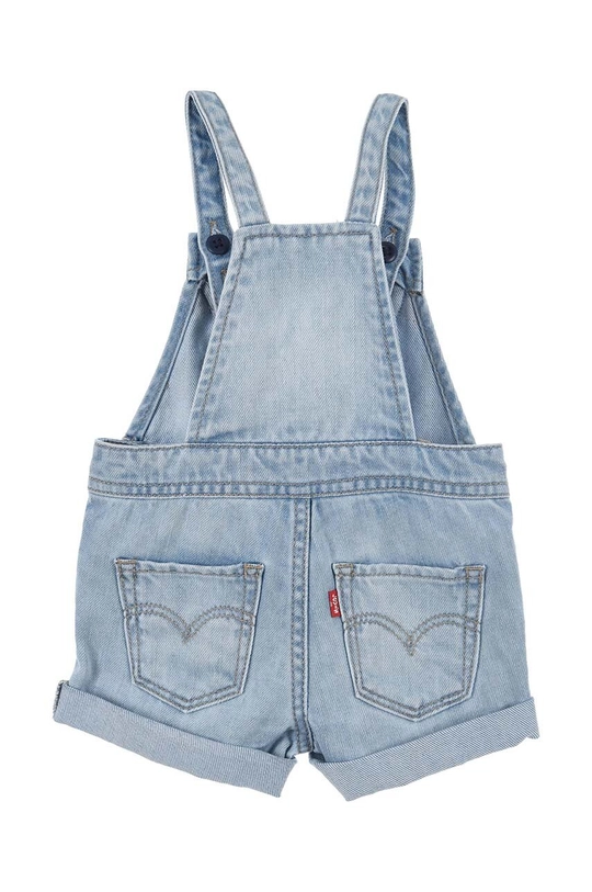 Levi's ogrodniczki jeansowe dziecięce niebieski