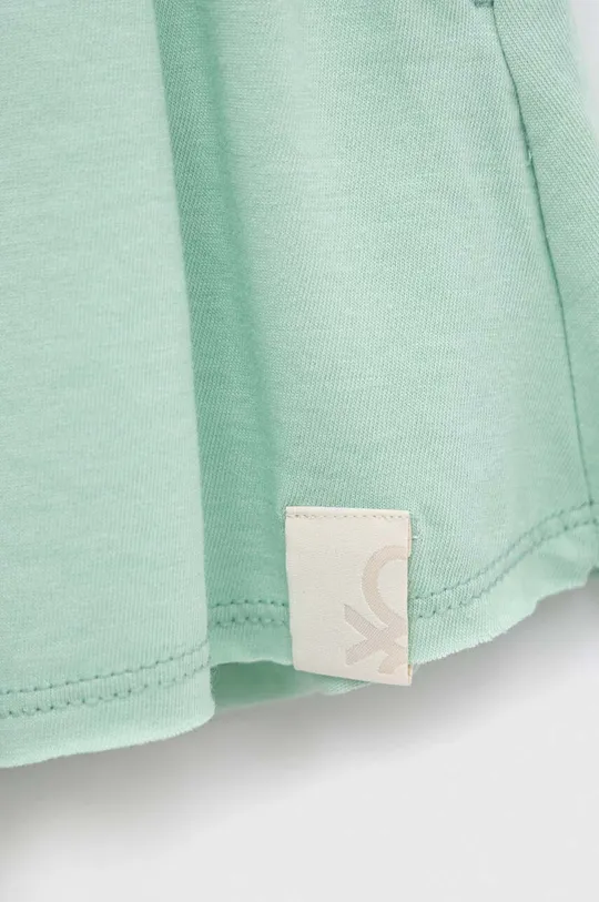 Detské krátke nohavice United Colors of Benetton  50 % Bavlna, 50 % Polyester