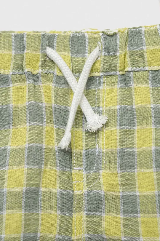 Detské ľanové šortky United Colors of Benetton  55 % Ľan, 45 % Bavlna