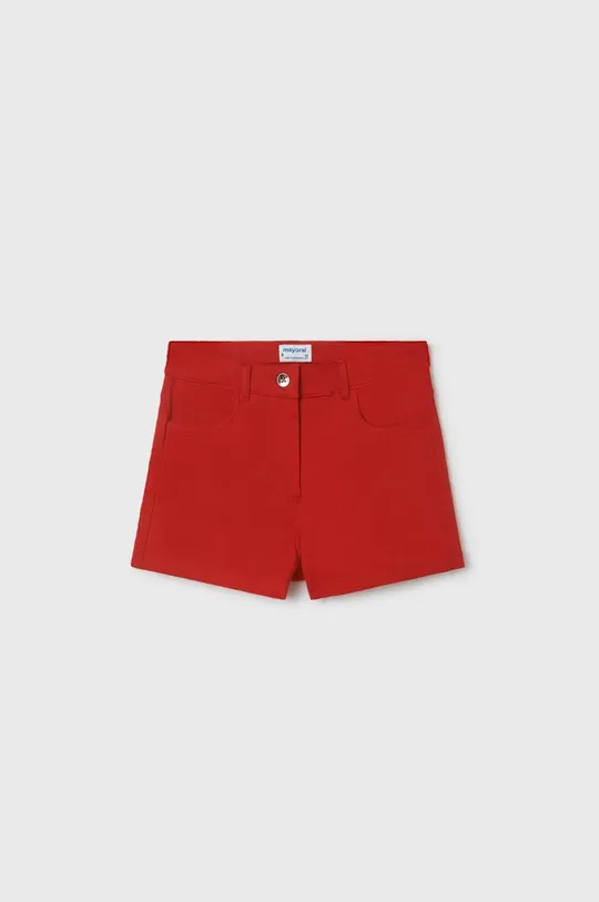 rdeča Otroške bombažne kratke hlače Mayoral