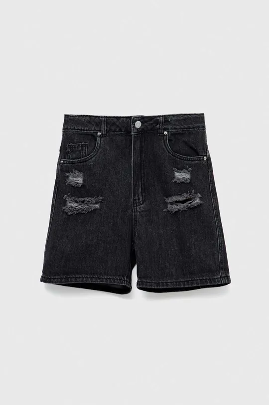чёрный Детские джинсовые шорты Birba&Trybeyond Для девочек