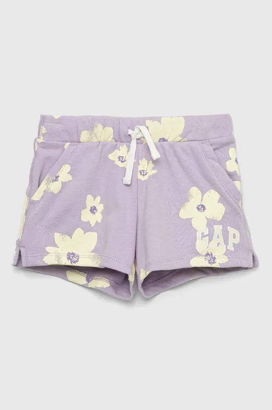 фіолетовий Дитячі шорти GAP Для дівчаток
