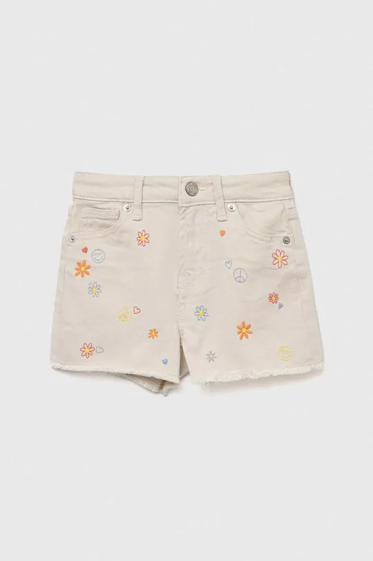 бежевый Детские джинсовые шорты GAP Для девочек