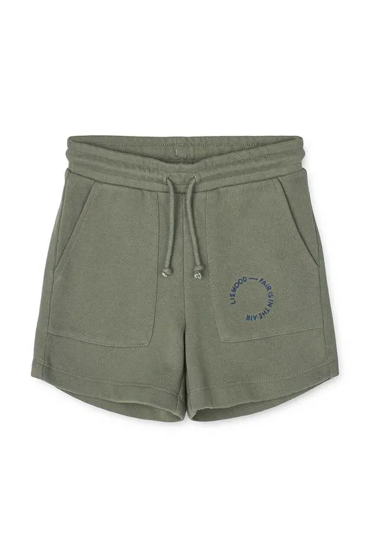 zelena Otroške bombažne kratke hlače Liewood Dekliški