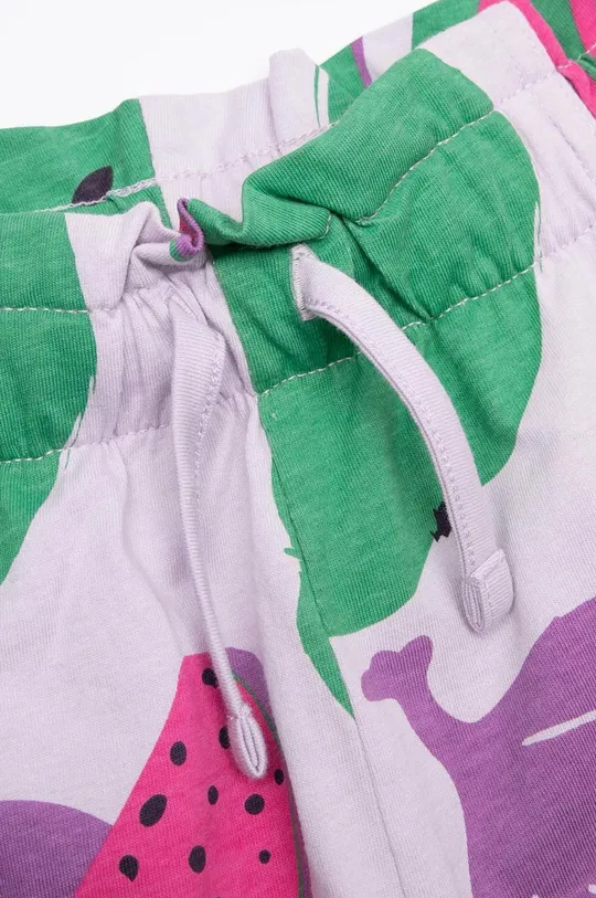 šarena Dječje pamučne kratke hlače Coccodrillo