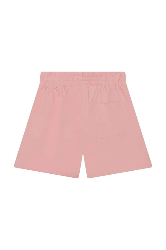 Детские хлопковые шорты Kenzo Kids розовый