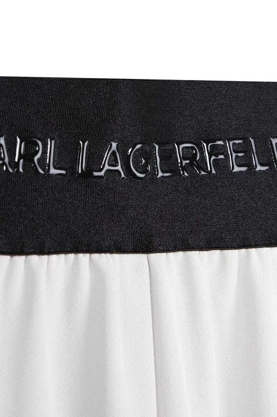 Dječje kratke hlače Karl Lagerfeld  Temeljni materijal: 95% Poliester, 5% Elastan Postava: 100% Viskoza