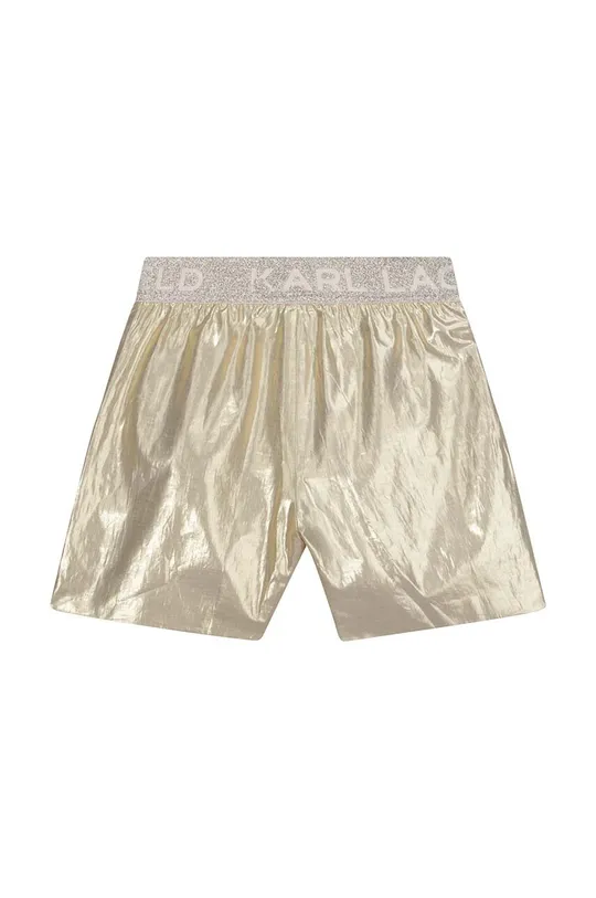 Детские шорты Karl Lagerfeld  Основной материал: 54% Хлопок, 46% Металлическое волокно Подкладка: 100% Вискоза