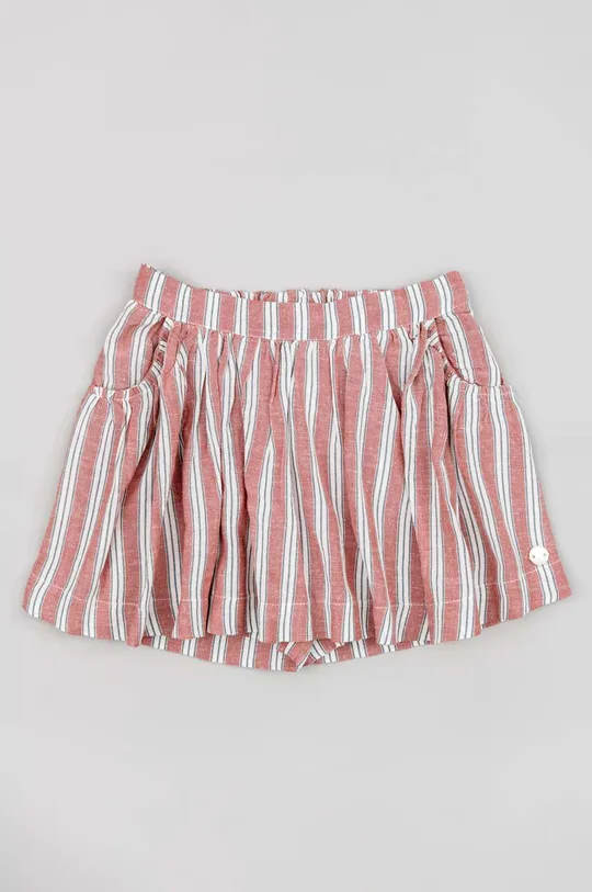 roza Otroške bombažne kratke hlače zippy Dekliški