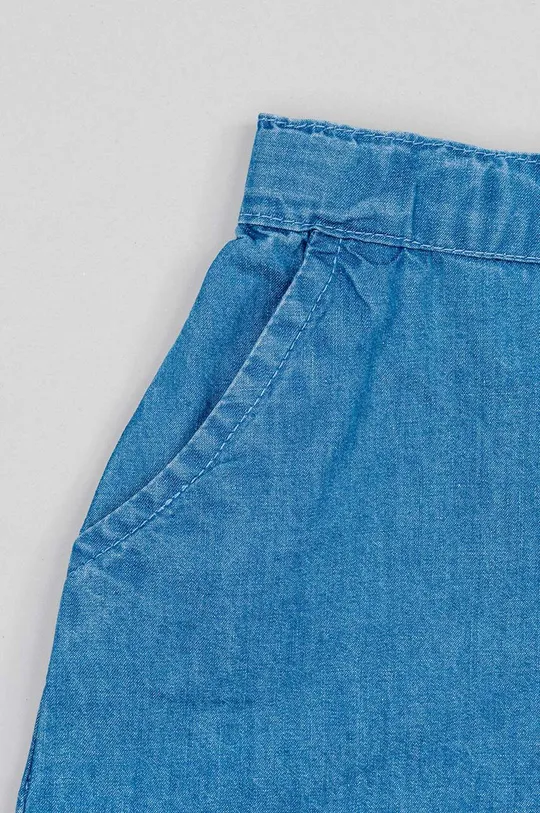 plava Dječje pamučne kratke hlače zippy