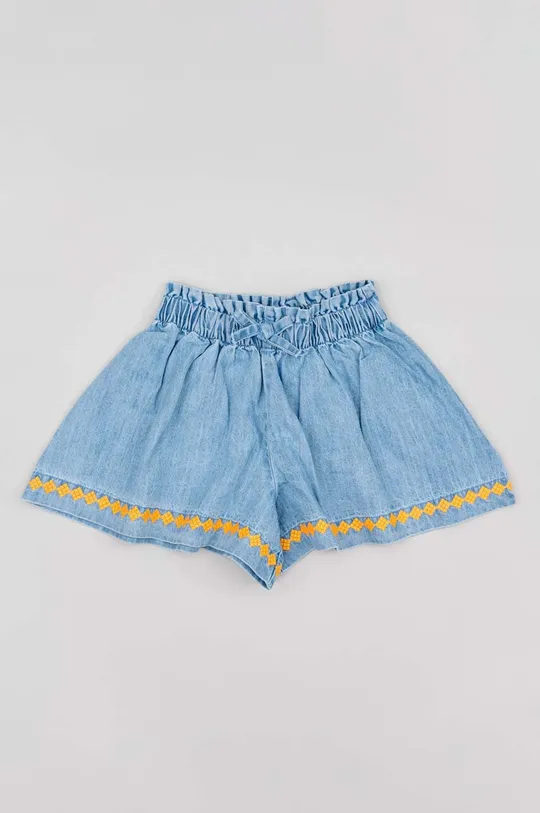 plava Dječje pamučne kratke hlače zippy Za djevojčice