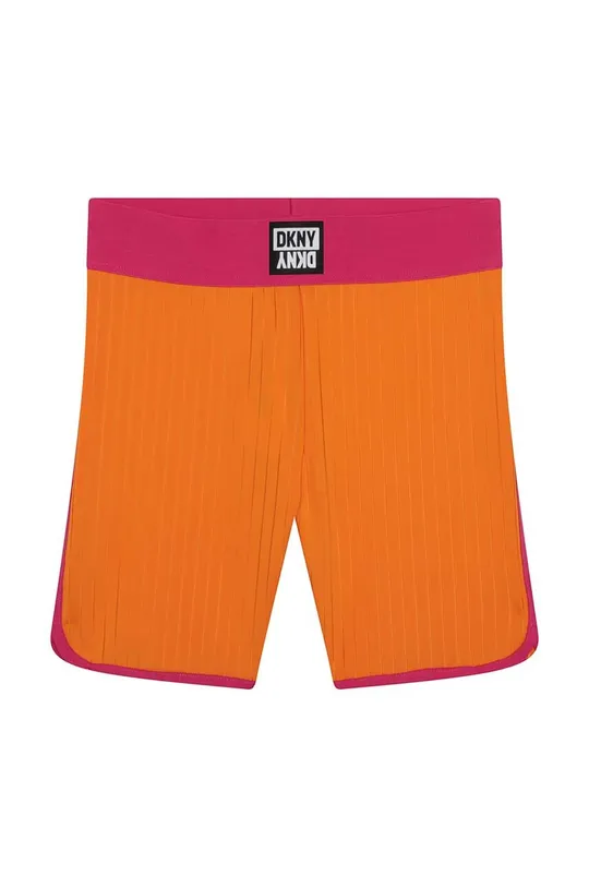oranžna Otroške kratke hlače Dkny Dekliški