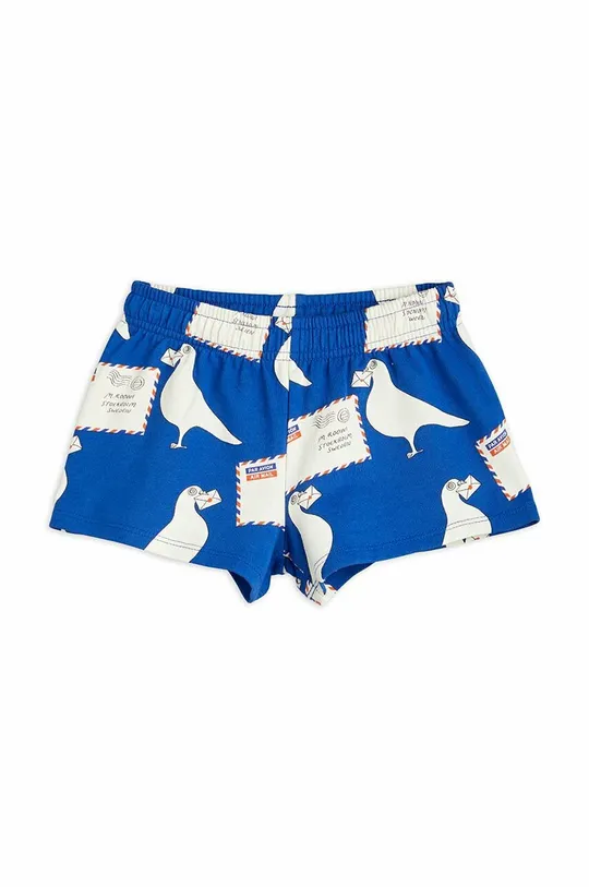 Mini Rodini shorts di lana bambino/a blu