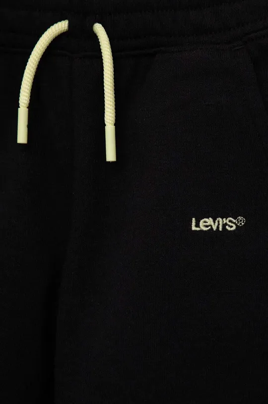 Levi's szorty niemowlęce czarny