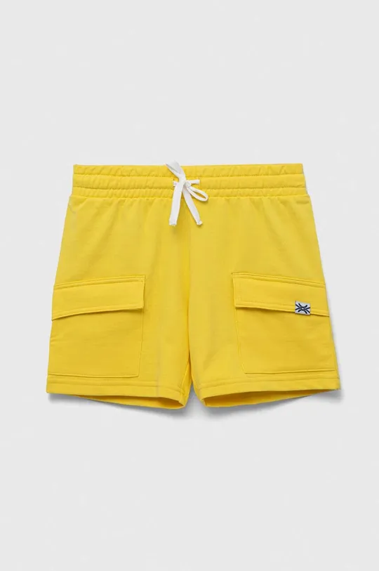 giallo United Colors of Benetton shorts di lana bambino/a Bambini