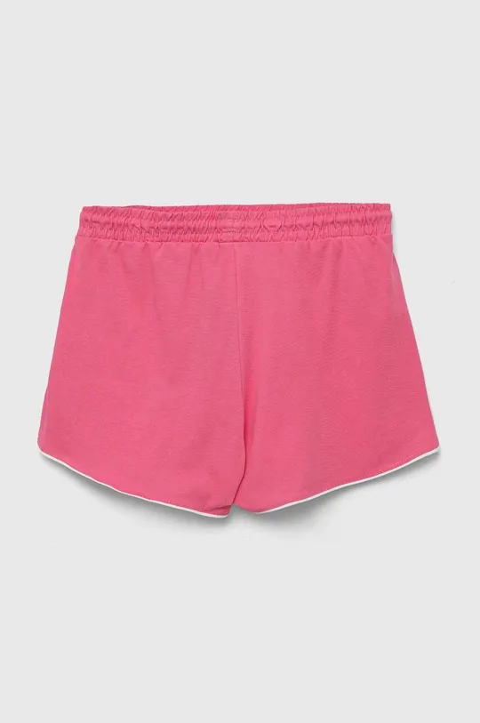 United Colors of Benetton gyerek pamut rövidnadrág rózsaszín