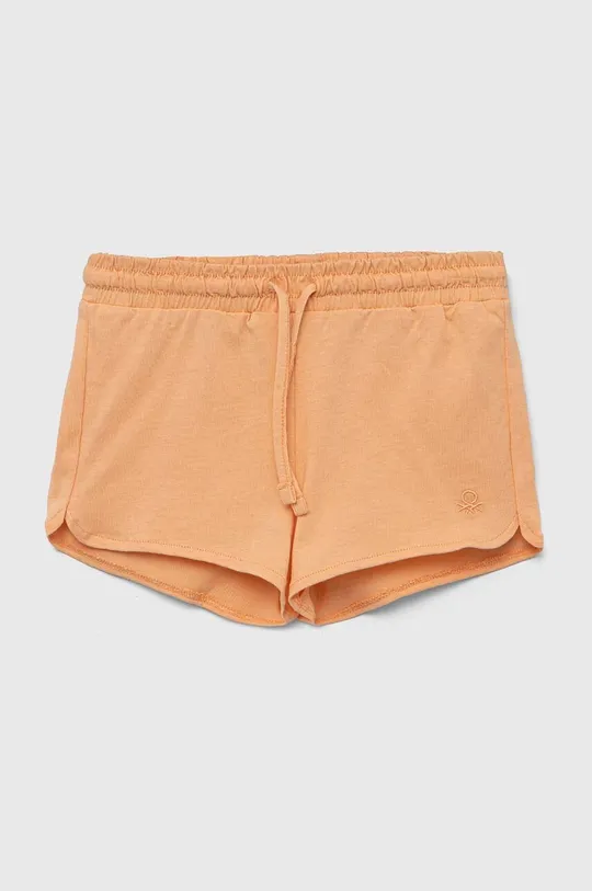 arancione United Colors of Benetton shorts di lana bambino/a Bambini
