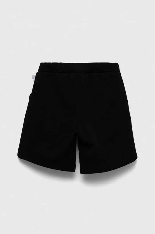 Otroške bombažne kratke hlače United Colors of Benetton črna