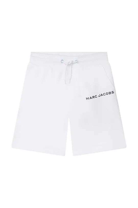 bijela Dječje pamučne kratke hlače Marc Jacobs Dječji