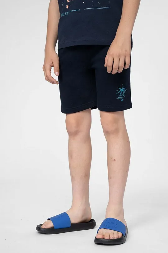 mornarsko modra Otroške kratke hlače 4F