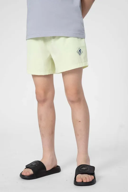 zelená Detské krátke nohavice 4F M018